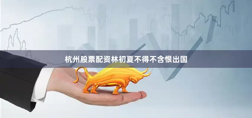 杭州股票配资林初夏不得不含恨出国